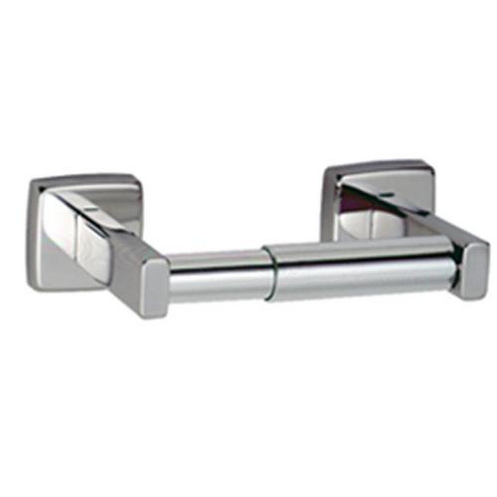 Bobrick Satin Stainless Steel Surface-Mounted Toilet Tissue Dispenser 