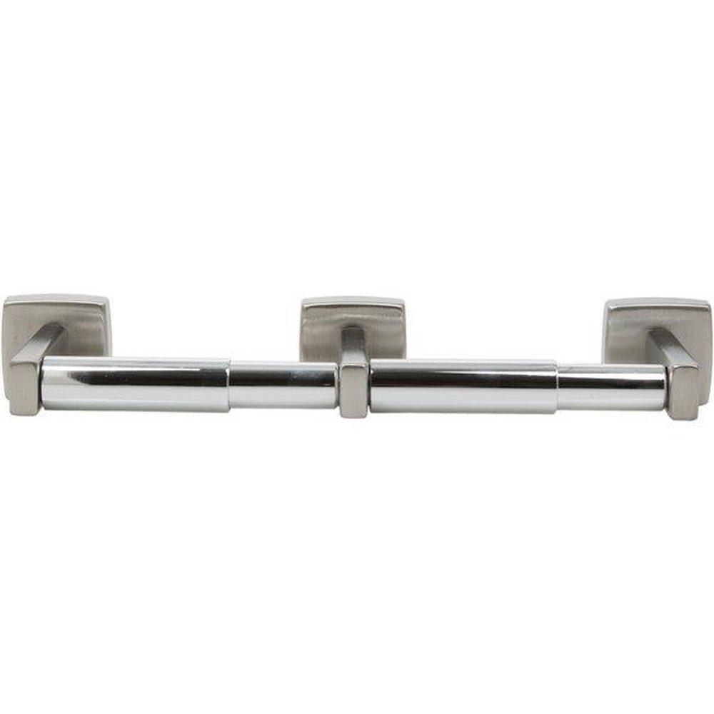 Bobrick Satin Stainless Steel 3-15/16 in. Double Roll Toilet Tissue Dispenser 