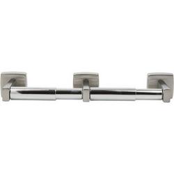 3-15/16 in. Double Roll Toilet Tissue Dispenser in Satin Stainless Steel