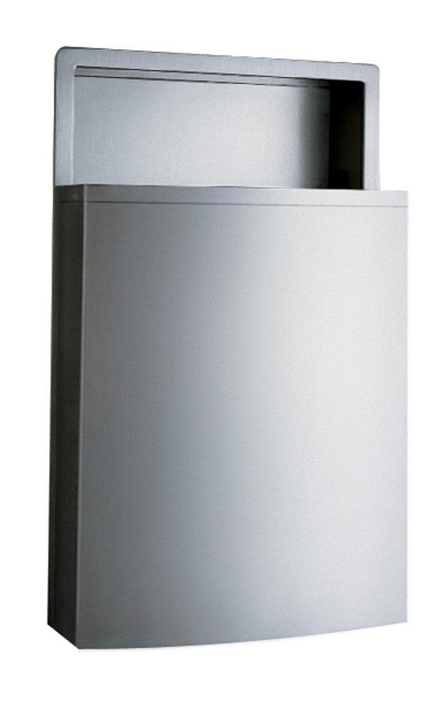 Bobrick Satin Stainless Steel Waste Receptacle 
