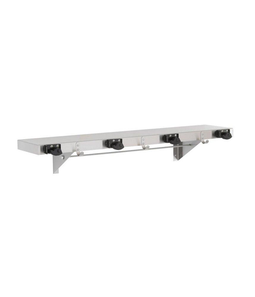 Bobrick Stainless Steel 36 in. Bathroom Shelf 