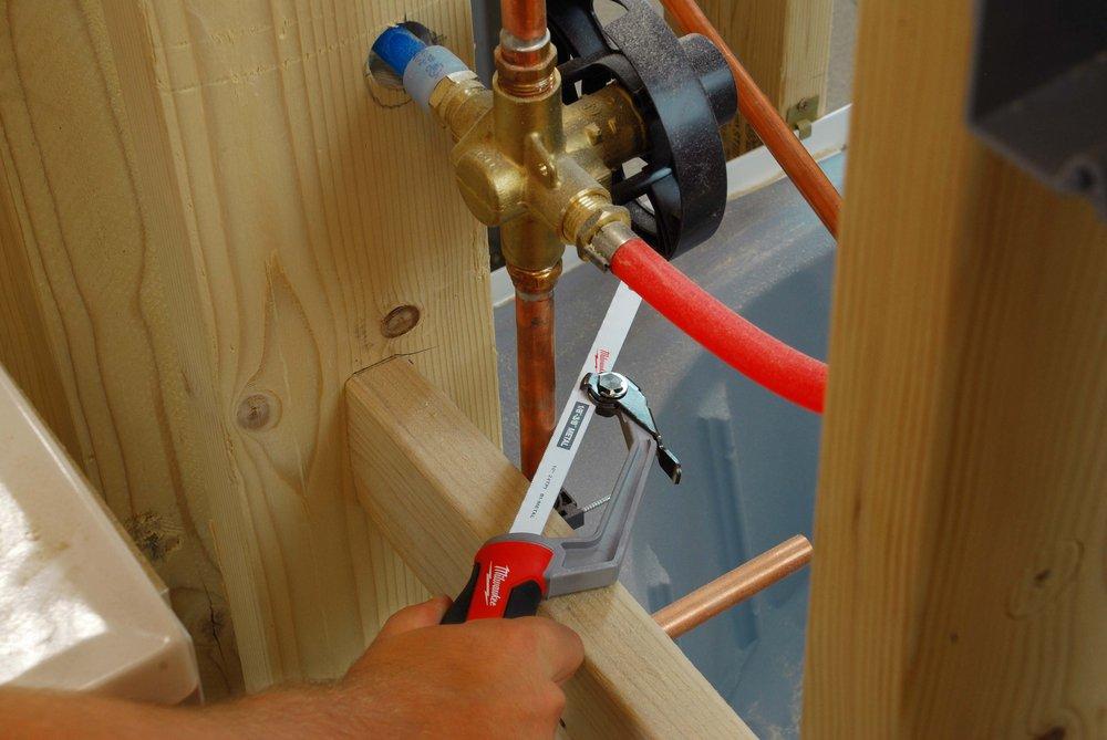 Milwaukee® Silver 14 Mini Hacksaw 