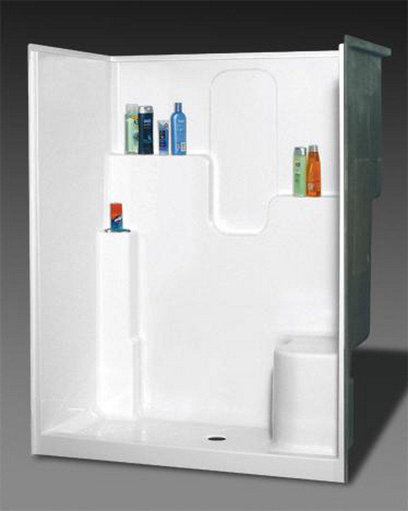 Oasis White Shower Seat 