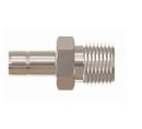 1/4 x 1/8 in. OD Tube x MNPT 316 Stainless Steel Double Reducing Adapter
