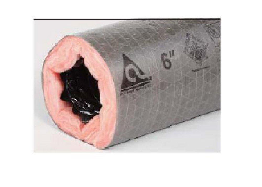Atco Rubber Products Grey 25 ft. Grey R8 Flexible Air Duct - Boxed 