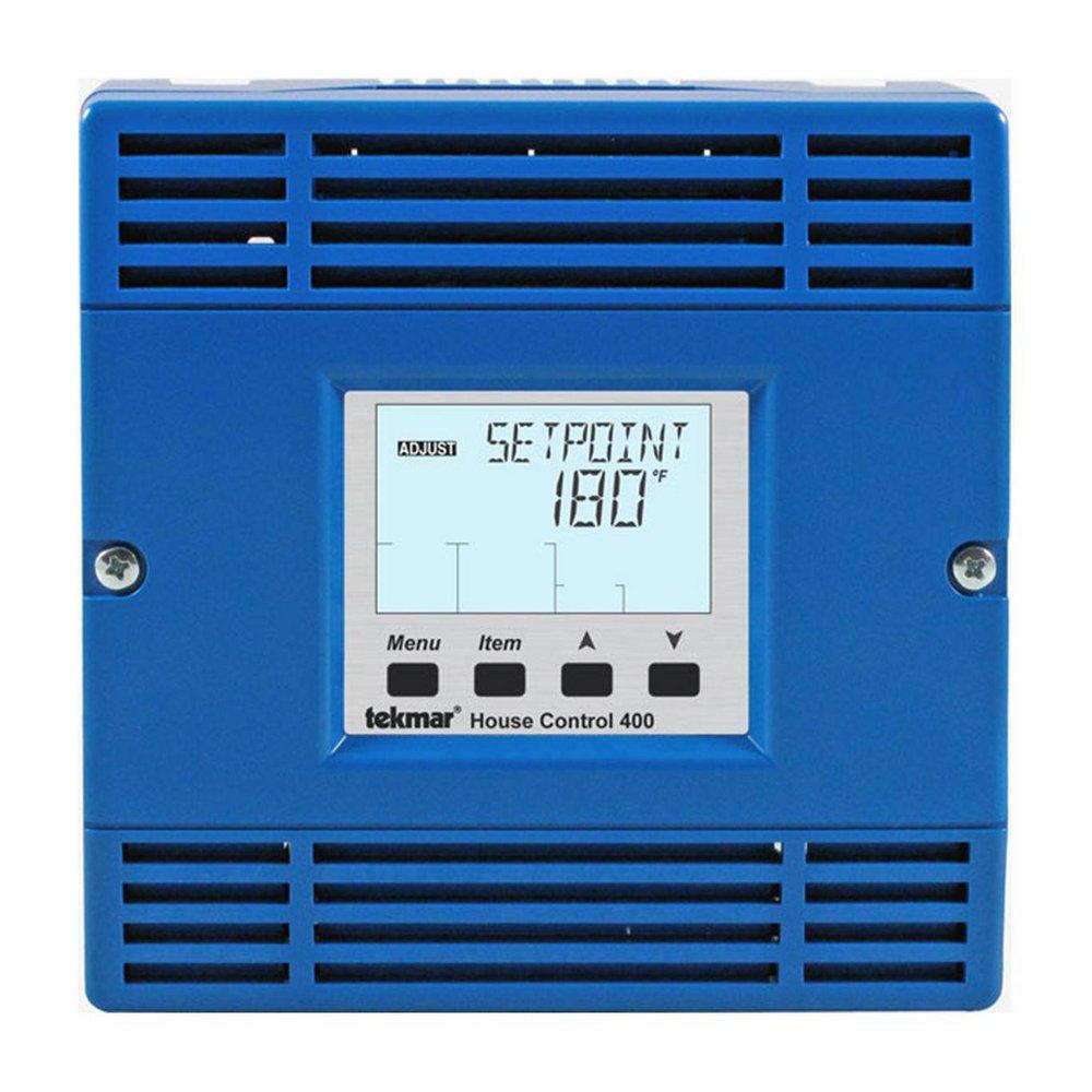 Tekmar Control Systems Blue TN2 House Control Boiler Domestic Hot Water Setpt 4 Zv 