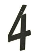 Better Home Black 4 in. Dies Cast House Number 5 