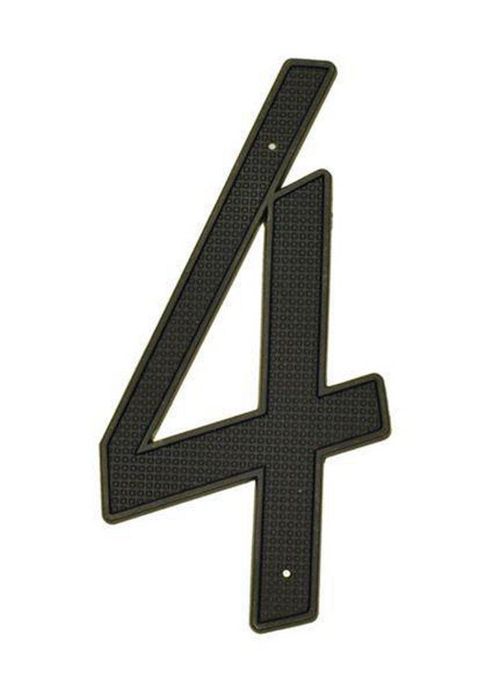Better Home Black 4 in. Dies Cast House Number 8 