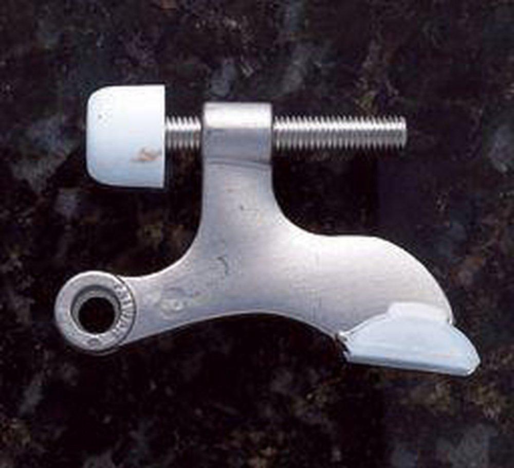 JVJ Hardware Satin Nickel Door Hinge Stop 