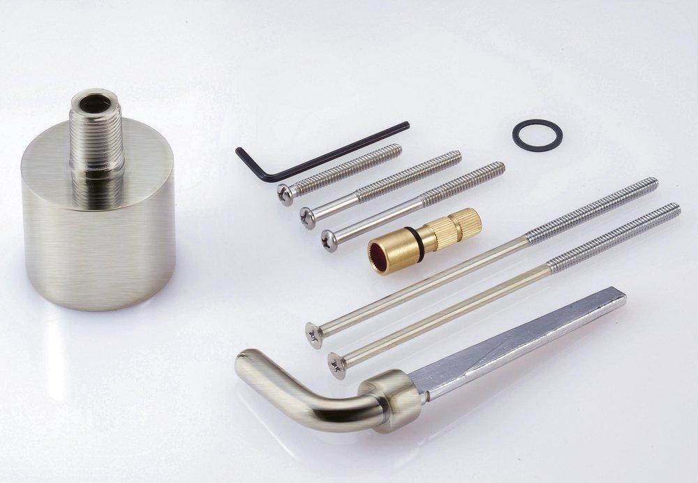 Gerber Plumbing Brushed Nickel Extension Kit 