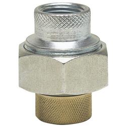 1-1/2 x 1-1/2 in. Brass Female Threaded x FIP Dielectric Union
