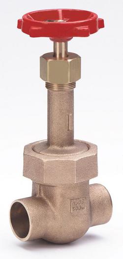 2 in. Bronze Solder Gate Valve