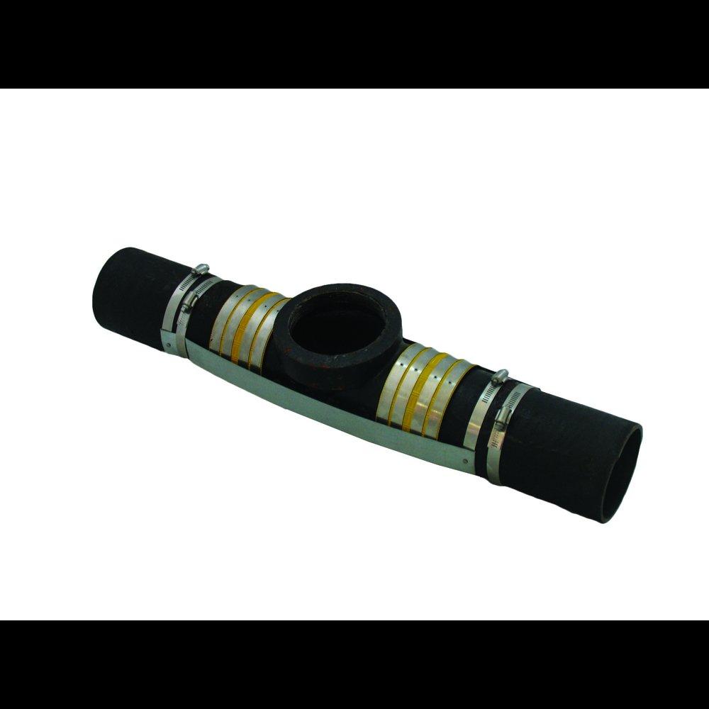 HoldRite™ Black Clamp Galvanized Steel Pipe Harness 