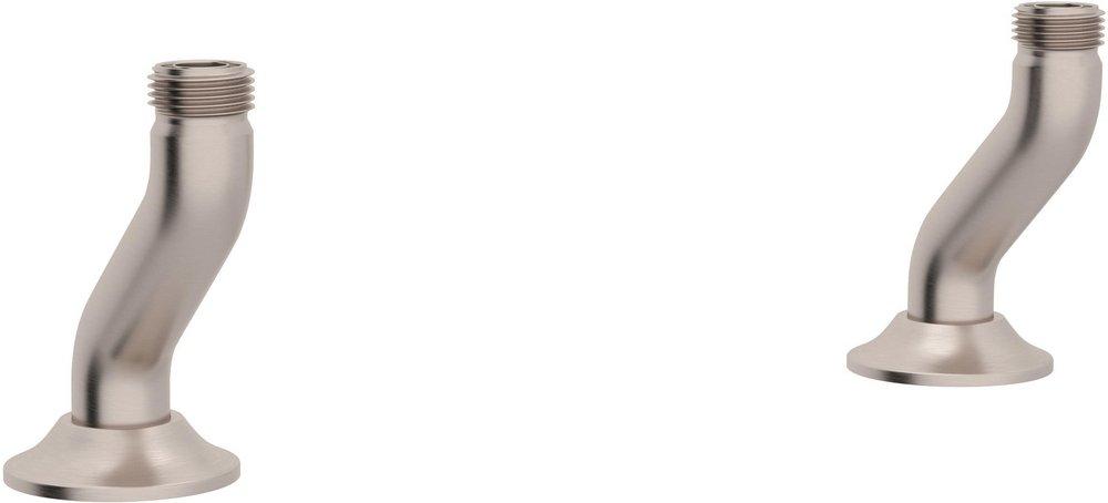 Perrin & Rowe Satin Nickel Brass Deck Union for U.4790X;U.4791L Bridge Faucets 