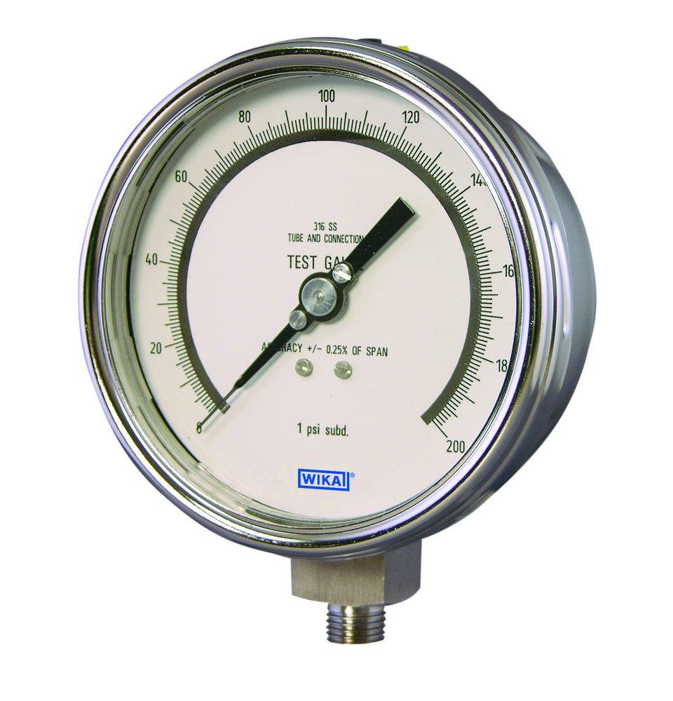 4 in. 1000 psi 1/4 in. MNPT Precision Test Gauge 
