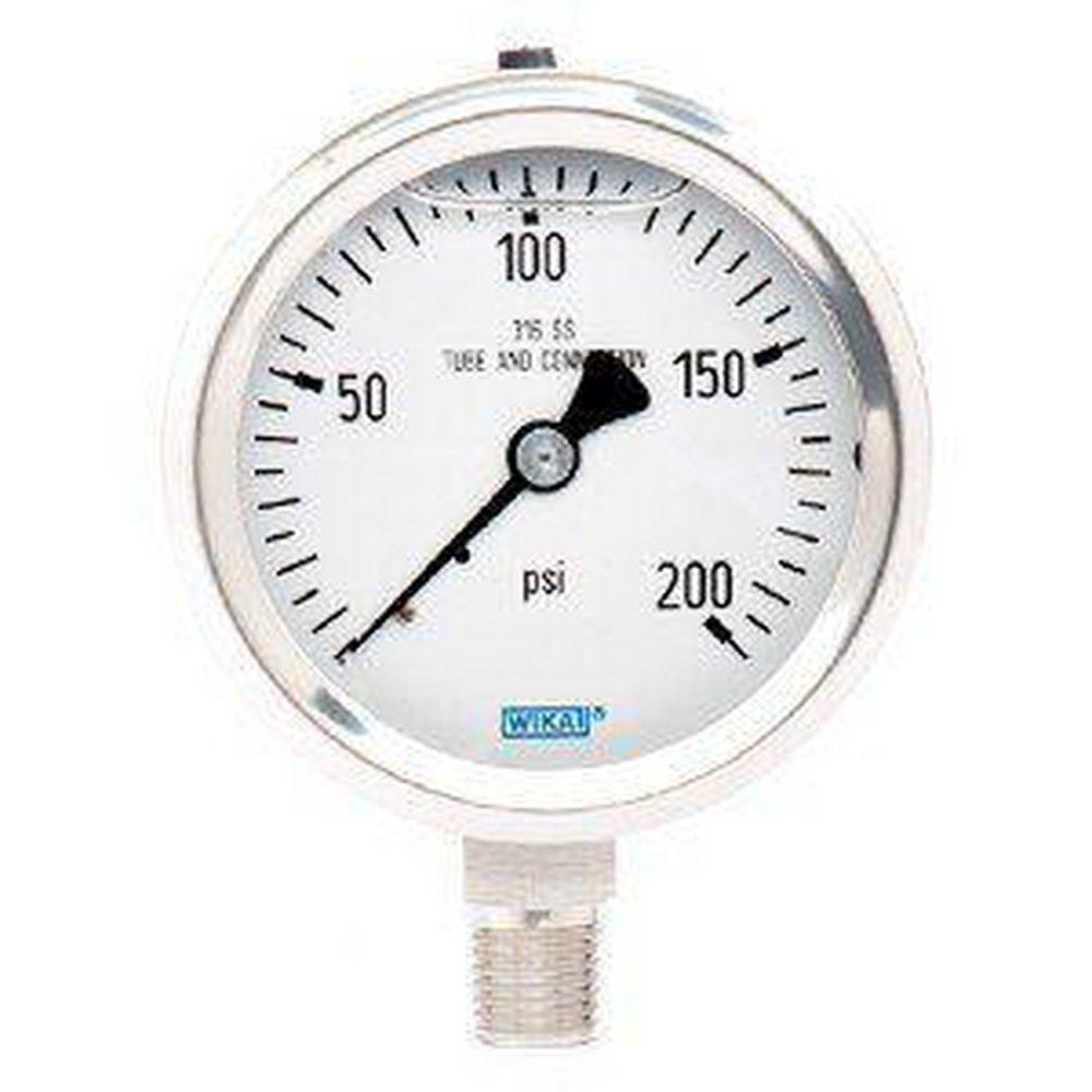 WIKA Black Pressure Gauge 