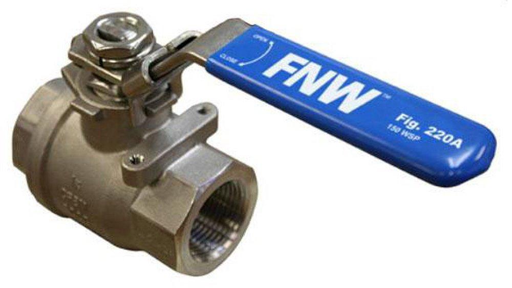 FNW&reg; Stainless Steel Full Port NPT 2000# Ball Valve 
