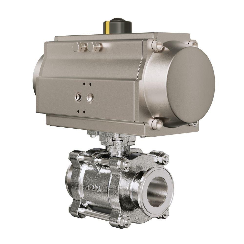 FNW&reg; Stainless Steel Clamp 400# Ball Valve 