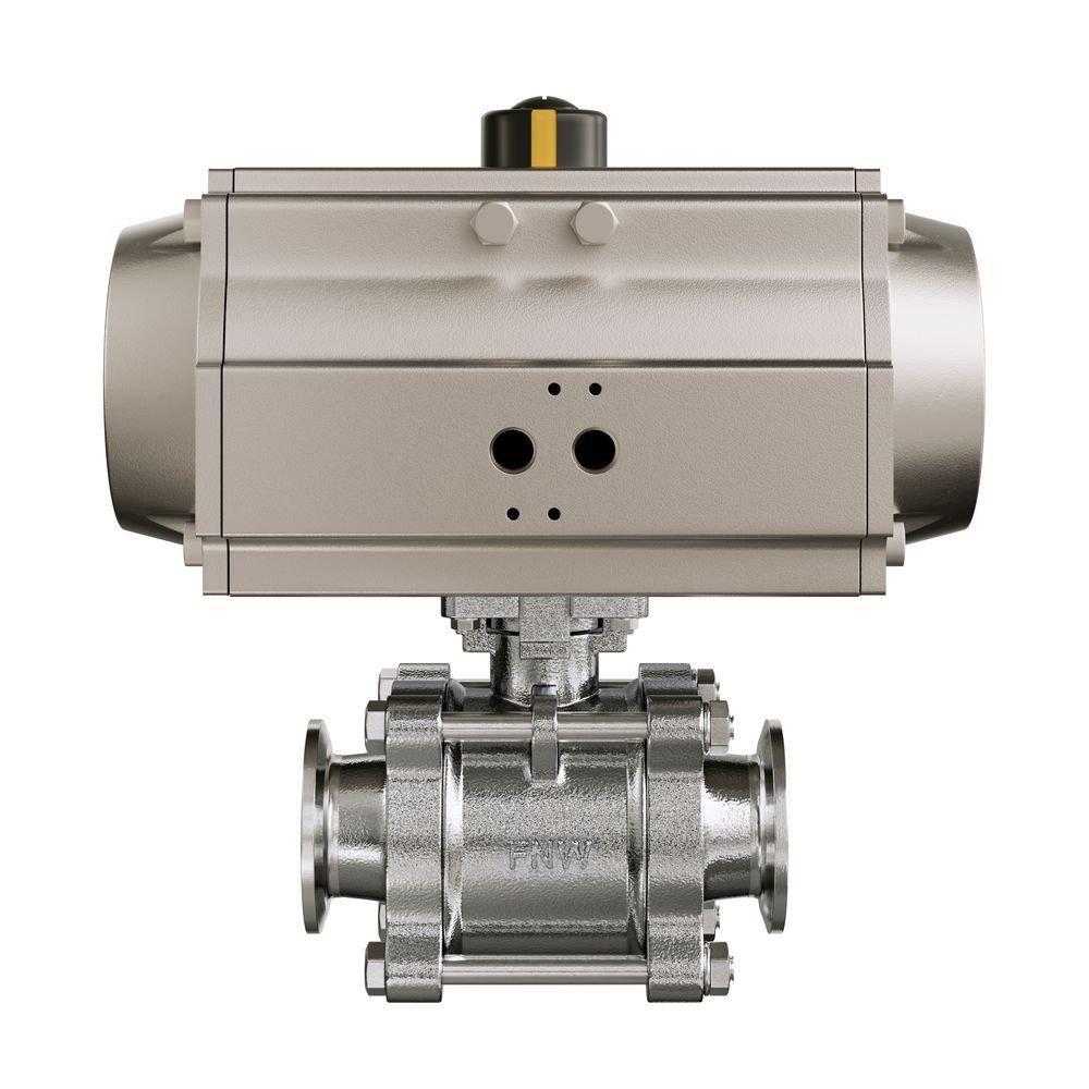 FNW&reg; Stainless Steel Clamp 400# Ball Valve 
