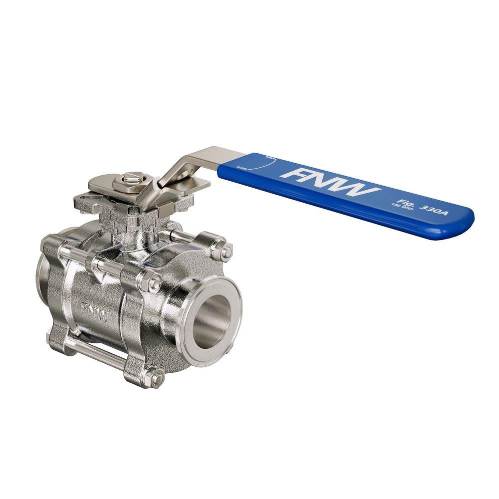 FNW&reg; Stainless Steel Clamp 400# Ball Valve 