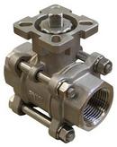 1/4 in Stainless Steel Full Port FPT 1000# Ball Valve