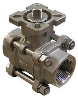 4 in. Stainless Steel Full Port FPT 1000# Ball Valve