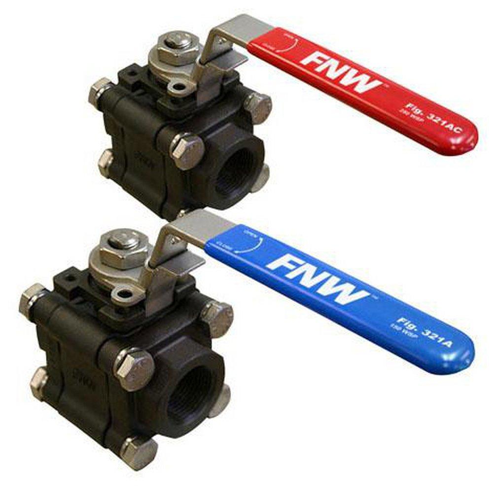 FNW&reg; Carbon Steel Full Port Socket Weld 1500# Ball Valve 