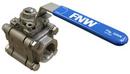 1/4 in. Stainless Steel Full Port FPT Ball Valve with Locking Lever