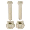 Lincoln Products&reg; White Closet Seat Hinge Bolt Set