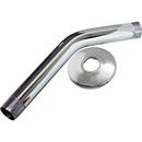 8 in. Shower Arm with Flange Polished Chrome