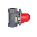 Pacific Seismic Glass and Steel 7 psi NPT Shut Off Valve 