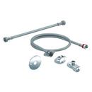 Geberit Polished Chrome Braided Stainless Flexible Water Connector 