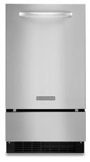 18 in. 50 lb Ice Maker in Stainless Steel