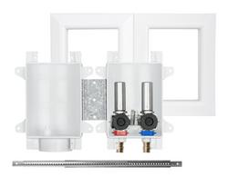 1/4-Turn Arrester Washing Machine F1960 PEX Supply Box with Frame