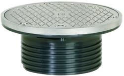 4 in. Inside Caulk Plastic Stainless Steel Cleanout