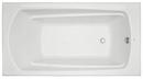 Mirabelle&reg; Biscuit 59-1/2 x 32 in. Soaker Drop-In Bathtub End Drain 