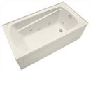 60 x 32 in. Combo Alcove Bathtub Right Drain in Biscuit