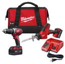 Milwaukee&reg; Black Cordless Reciprocating Saw 2 Tool Kit 