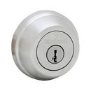 Kwikset Satin Nickel Single Cylinder Deadbolt 