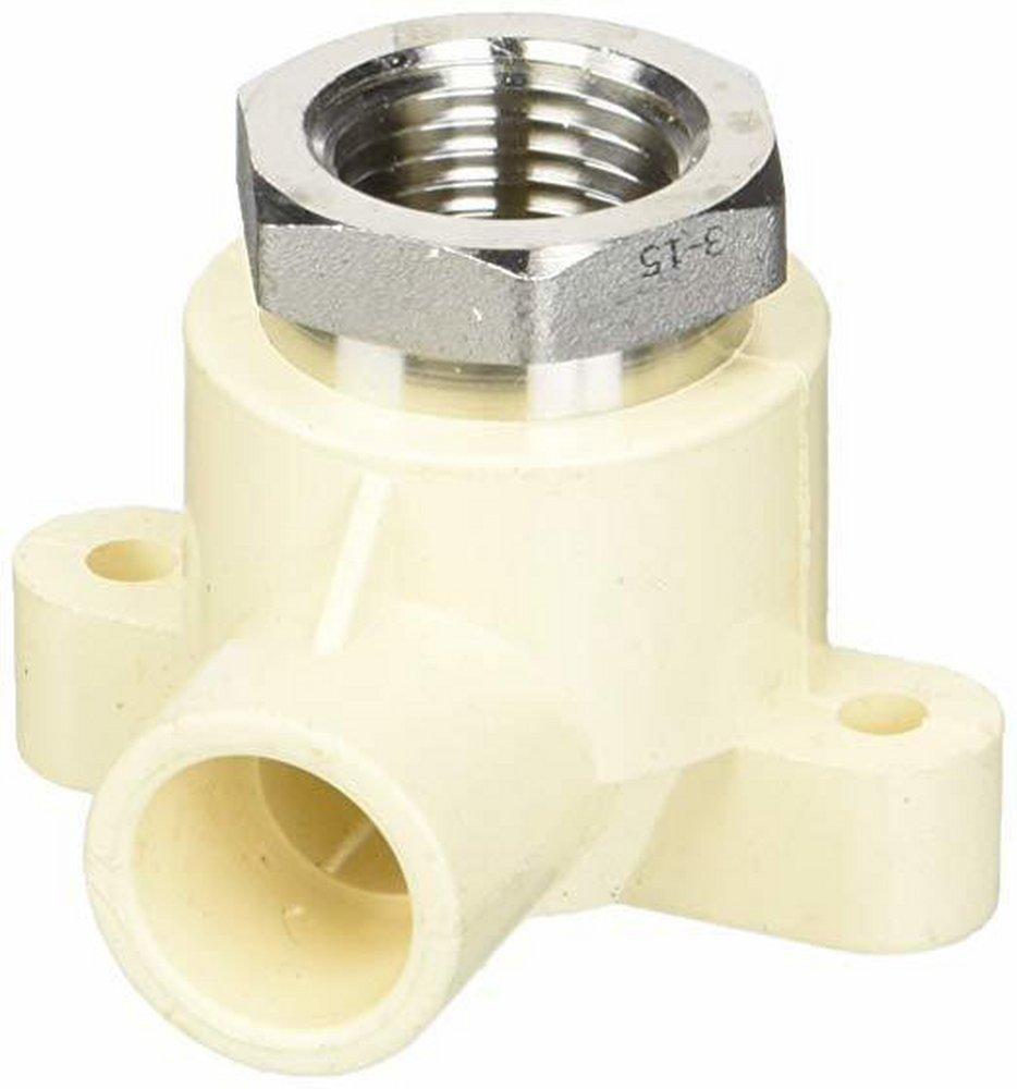 TNT Products Socket x FIP Drop Ear Straight Stainless Steel and CPVC 90 Degree Elbow 