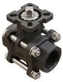2 in Carbon Steel Full Port FPT 1000# Ball Valve