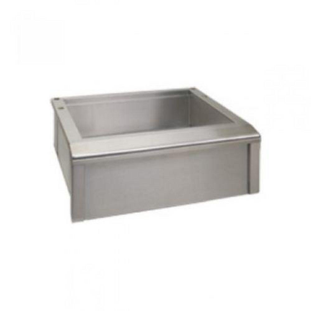 Alfresco Stainless Steel 30 x 27-1/4 in. No Hole Single Bowl Drop-in Kitchen Sink 