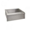 Alfresco Stainless Steel 30 x 27-1/4 in. No Hole Single Bowl Drop-in Kitchen Sink 