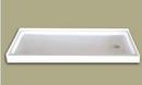 Florestone White 60 in. Rectangle Shower Base 