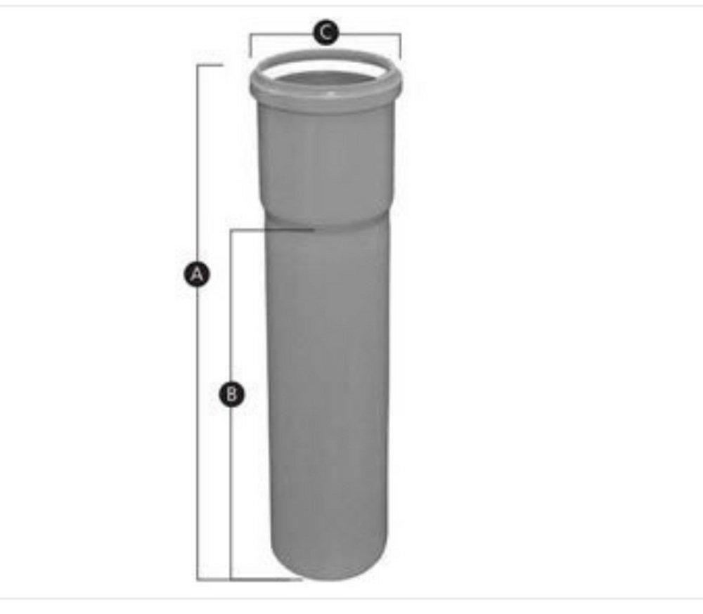 Centrotherm Eco Systems 16 x 4 in. Gas Vent Pipe 