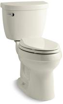 1.28 gpf Elongated Two Piece Toilet with Left-Hand Trip Lever in Biscuit
