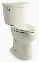 1.28 gpf Elongated Two Piece Toilet with Left-Hand Trip Lever in Almond