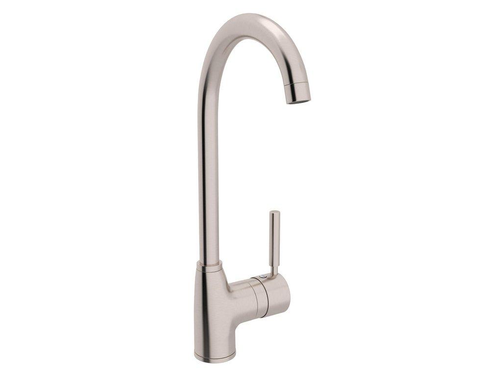 ROHL&reg; Satin Nickel Single Lever Handle Bar Faucet 