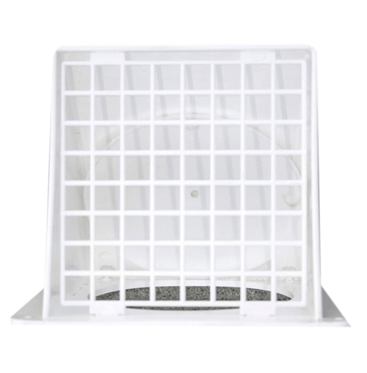 Builder's Best White 4 in. Plastic Dryer Vent 