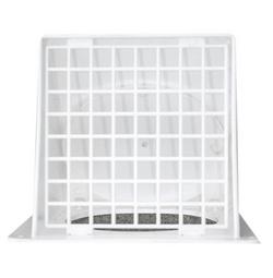 4 in. Plastic Dryer Vent in White